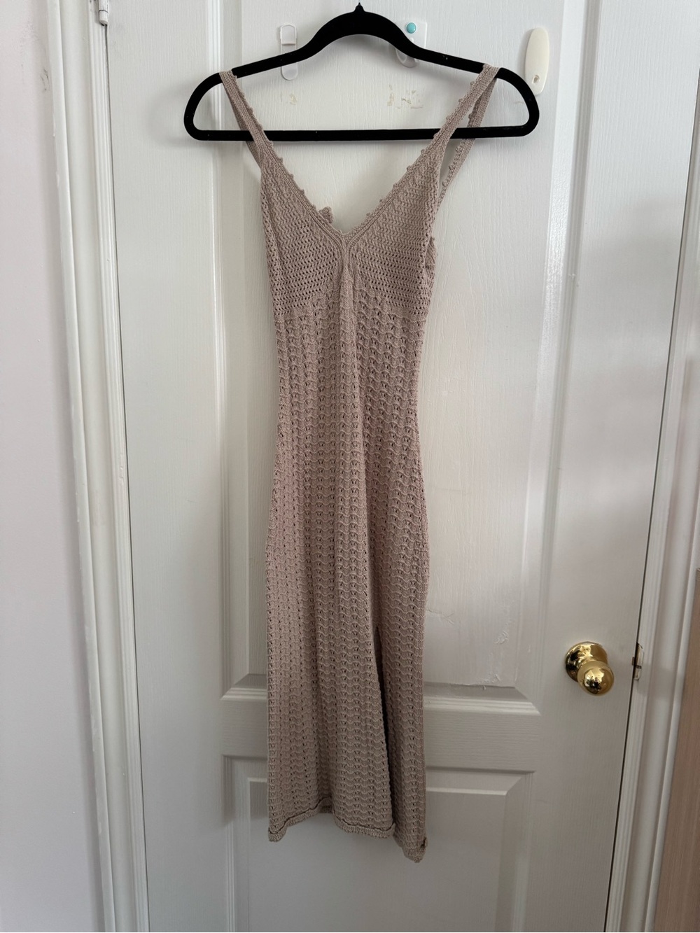 Wilfred Evie Midi Dress in Taupe